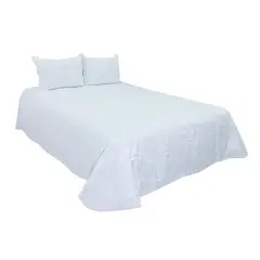 HOMETEX - TENDIDO GEORGIA FULLQUEEN BLANCO