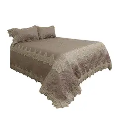HOMETEX - TENDIDO PERLA FULLQUEEN CAFÉ