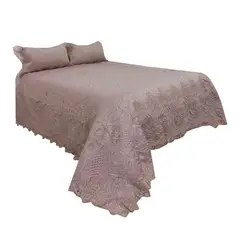 HOMETEX - TENDIDO PERLA FULLQUEEN ORO ROSA