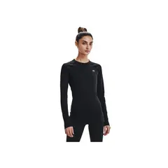 UNDER ARMOUR - Camiseta Compresión UA CG Authentics Crew Mujer 1368701-001-N11