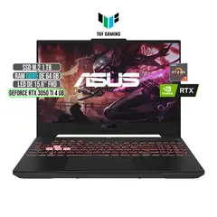 ASUS - Portátil TUF AMD Ryzen 7 RTX 3050Ti 64GB 1TB 15.6"
