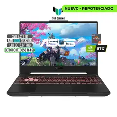 ASUS - Portátil TUF Ryzen 7 RTX 3050Ti 32GB RAM 1TB SSD 144Hz