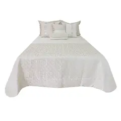 HOMETEX - TENDIDO MAGNIFIC DOBLE BEIGE