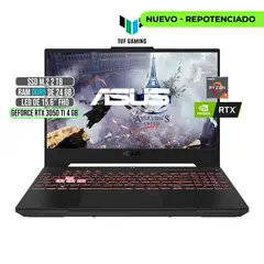 ASUS - TUF AMD RYZEN 7-6800H RTX 3050Ti 4GB SSD 2TB RAM 24GB LED 15,6 FULL HD 144Hz