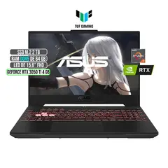 ASUS - TUF AMD RYZEN 7-6800H RTX 3050Ti 4GB SSD 2TB RAM 64GB LED 15,6 FULL HD 144Hz