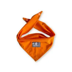 WAWAW - Pañoleta para perro talla S unicolor naranja