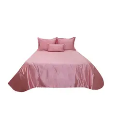 HOMETEX - TENDIDO SATIN GOLD QUEEN ROSA
