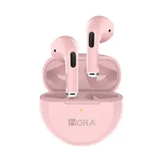 1 HORA - Audífonos In-ear Bluetooth Auriculares 1hora Aut119 Color Rosado