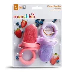 MUNCHKIN - Set X2 Malla Alimentador Frutas Verduras Para Bebe