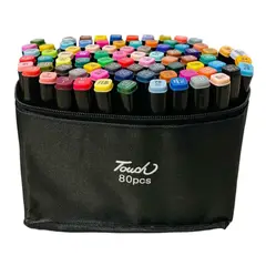 ONE PIXEL - Kit De Marcadores De 80 Pcs Rotuladores Doble Punta