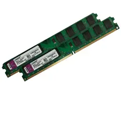 KINGSTON - Kit Memoria Ram Ddr2 800mhz 4gb 2x2gb Para Pc