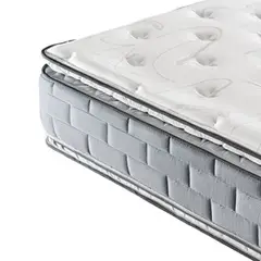 ZABRA COLCHONES - Colchon Queen Zabra Gold Pilow 160X190