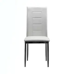 MUEBLES FIOTTI - Set x 4 Sillas de comedor Ecocuero Blanco