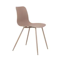 MUEBLES FIOTTI - Set x4 Sillas auxiliares Beige Wateka