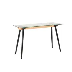MUEBLES MOLTI - Mesa de centro cristal wender