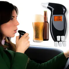 GENERAL - Medidor Alcoholímetro Led Digital X5 Boquillas