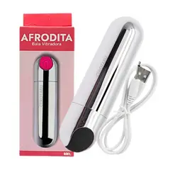 GENERICO - Bala Vibradora Vibrador Clitoris Anal Puntog Recargable Morado