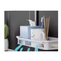 AFM - Organizador 2 Niveles Baño Para Sobreponer En Inodoro