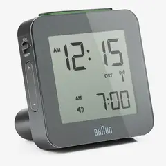 BRAUN - Relojes Despertadores Digitales Gris