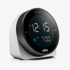 BRAUN - Relojes Despertadores Con Pantalla Táctil Blanco