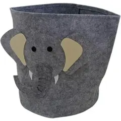 MAZUGI - Canasta De Dibujos Animados Animales Lavables Plegables