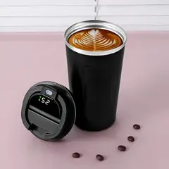 COMPRALOENCASA COM - Termo Café Con Indicador De Temperatura Acero Inoxidable 510ml NG0070