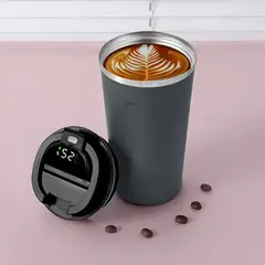COMPRALOENCASA COM - Termo Café Con Indicador De Temperatura Acero Inoxidable 510ml NG0070