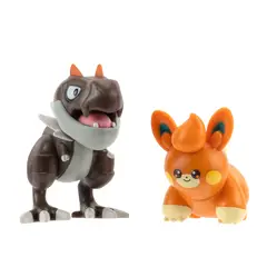 POKEMON - Figuras Juguete Batalla Mini 5 Cm Tyrunt & Pawmi