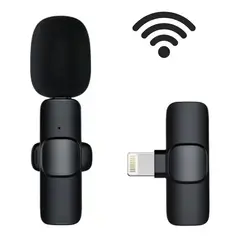 GENERICO - Microfono Inalambrico Para iPhone 7 A 13 Lightning De Solapa