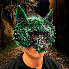 COMPRALOENCASA COM - Máscara Zorro Animal Asesino Halloween Disfraz OF-1427