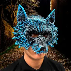 COMPRALOENCASA COM - Máscara Zorro Animal Asesino Halloween Disfraz OF-1427