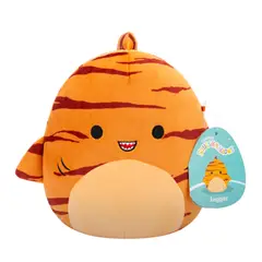 JAZWARES - Peluche Squishmallows 19 Cm Jagger - Tiburón Tigre
