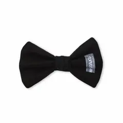 WAWAW - Corbatín para perro talla XS negro