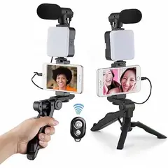 GENERICO - Estabilizador Tripode Para Celular Con Microfono y Control AY49