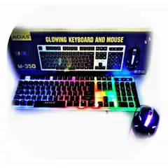 GENERICO - Combo Teclado Mouse Lambrico RGB