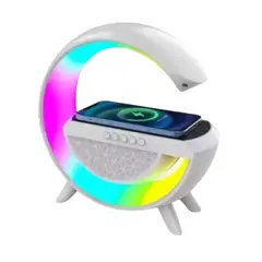 AFM - Speaker G Cargador Celular Bluetooth Luz Led Colores Radio