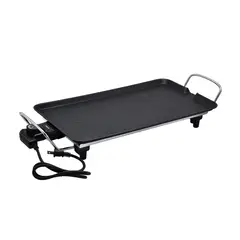TEZZIO - Asador Plancha - Parrilla Eléctrico 1500w