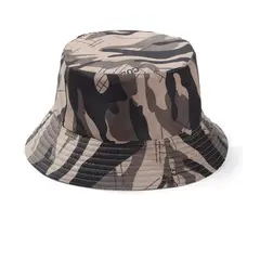 GENERAL - Sombrero Gorro Pescador Bordado Doble Faz Bucket Hat Moda