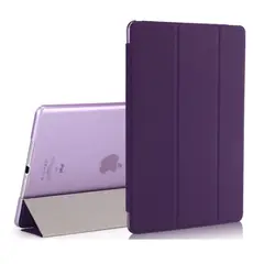 GENERICO - Estuche Para iPad 10.2 7, 8 y 9 Generacion + Vidrio Ceramico - Morado