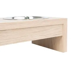 REFLEKTA - Comedero para Mascotas Laica Madera Clara CM40176
