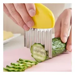 AFM - Cortador Rizador Manual De Papas Y Verduras Onduladas