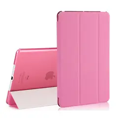 GENERICO - Estuche Para iPad 10.2 7, 8 y 9 Generacion + Vidrio Ceramico - Rosado