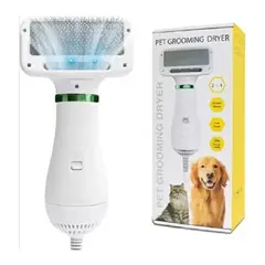 AFM - Secador De Pelo Peine Para Mascotas 2 En 1 Portátil