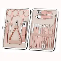 GENERICO - Kit De Pedicure Y Manicure De 18 Piezas - Uñas Encar.. Y Mas