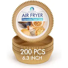 HOME - Papel Antiadherente Para Air Fryer X 200 Unds