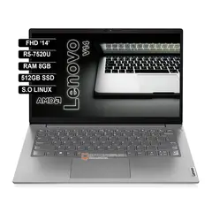 LENOVO - PORTATIL 14 FHD AMD R5-7520UU RAM 8GB 512GB SSD GRAY