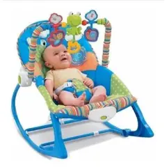 GENERICO - Silla mesedora vibradora y musical rocker crece conmigo niño