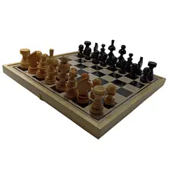 MAFEGO - Juego de mesa Ajedrez En Madera # 0 Mfg1414 18x18x2 Didácticos
