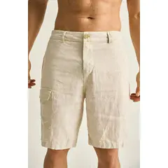 ILOT - BERMUDA SILUETA RELAJADA COSTURAS EN CONTRASTE BH43041S PARA HOMBRE_.