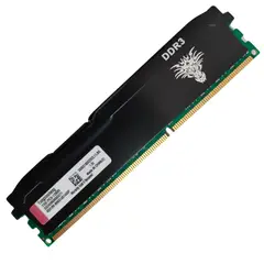GENERICO - Memoria Ram Gamer Blindada Colo Negro 8 Gb 12800 - 1600 Mhz